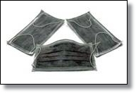 Face Mask 4 Ply Carbon - คลิกที่นี่เพื่อดูรูปภาพใหญ่